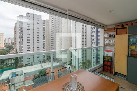 Varanda da Sala de apartamento à venda com 2 quartos, 65m² em Cidade Monções, São Paulo