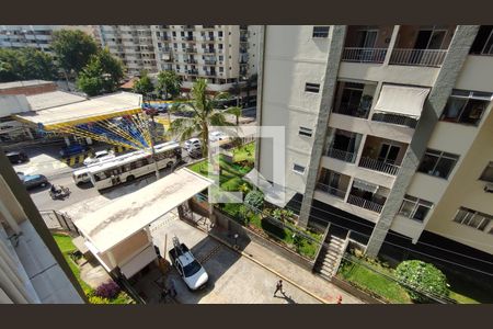 Varanda da Sala - Vista de apartamento para alugar com 2 quartos, 55m² em Pechincha, Rio de Janeiro