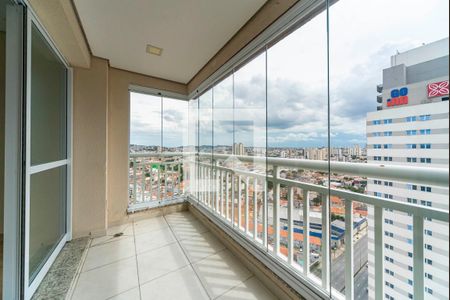 Varanda Gourmet de apartamento para alugar com 3 quartos, 67m² em Vila Homero Thon, Santo André