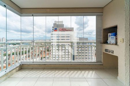 Varanda Gourmet de apartamento para alugar com 3 quartos, 67m² em Vila Homero Thon, Santo André