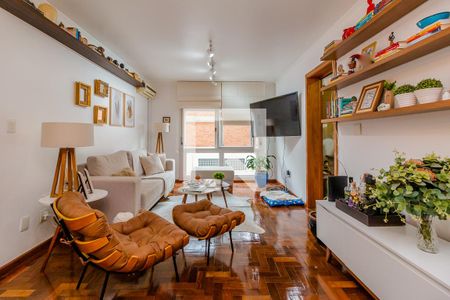 Sala de apartamento à venda com 3 quartos, 118m² em Praia de Belas, Porto Alegre