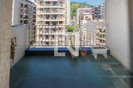 Varanda da Sala de apartamento à venda com 3 quartos, 118m² em Tijuca, Rio de Janeiro