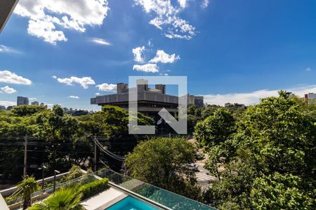 Vista da varanda da Sala de apartamento à venda com 4 quartos, 244m² em Vila Clementino, São Paulo