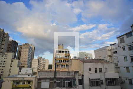 Quarto  - Vista de apartamento à venda com 1 quarto, 34m² em Centro Histórico, Porto Alegre