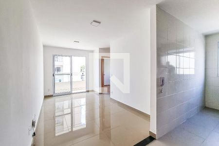 Sala de apartamento para alugar com 2 quartos, 48m² em Planalto, Belo Horizonte