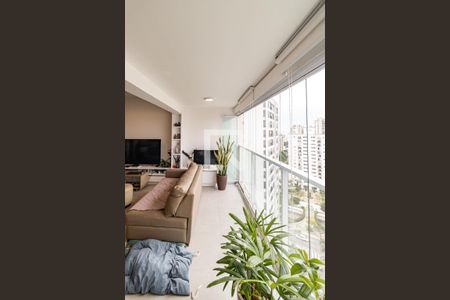 Varanda da Sala de apartamento à venda com 3 quartos, 105m² em Vila Mariana, São Paulo