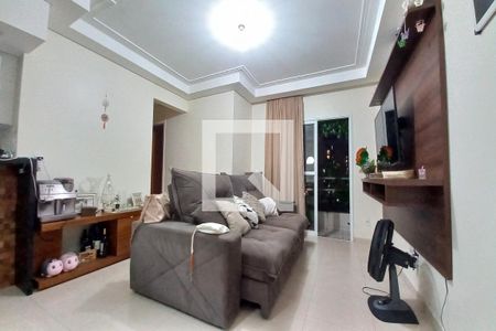 Sala de apartamento à venda com 2 quartos, 84m² em Vila Satúrnia, Campinas