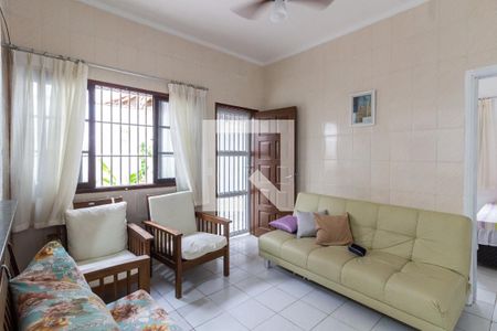 Sala de casa para alugar com 2 quartos, 110m² em Jardim Imperador, Praia Grande