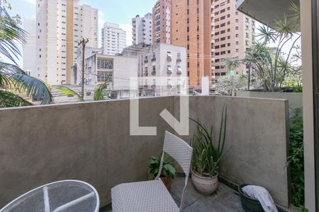 Varanda da Sala de apartamento à venda com 4 quartos, 175m² em Brooklin Paulista, São Paulo