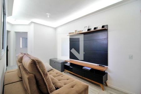 Sala de apartamento para alugar com 2 quartos, 48m² em Vila Príncipe de Gales, Santo André