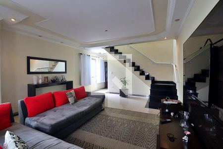 Sala de casa para alugar com 3 quartos, 240m² em Vila Camilópolis, Santo André