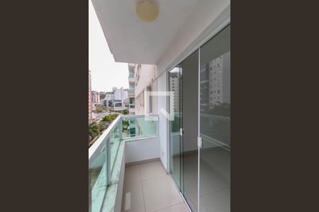 Varanda da Sala de apartamento à venda com 2 quartos, 65m² em Buritis, Belo Horizonte