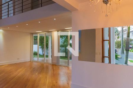 Sala de casa de condomínio para alugar com 5 quartos, 460m² em Loteamento Parque São Martinho, Campinas