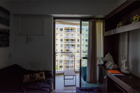 Sala - vista de apartamento à venda com 3 quartos, 81m² em Recreio dos Bandeirantes, Rio de Janeiro