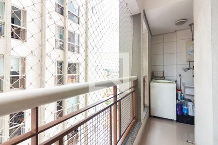 Varanda  de apartamento à venda com 1 quarto, 35m² em Jaguaribe, Osasco