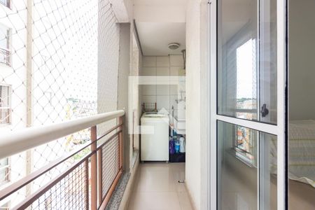 Varanda  de apartamento à venda com 1 quarto, 35m² em Jaguaribe, Osasco