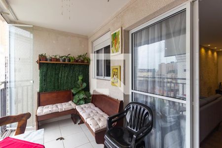 Varanda de apartamento para alugar com 3 quartos, 95m² em Vila Polopoli, São Paulo