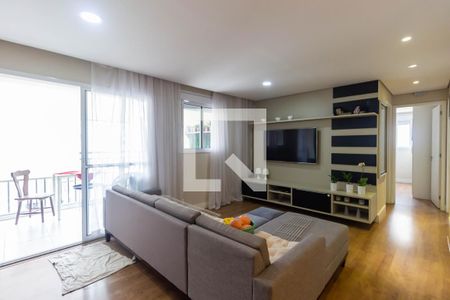 Sala de apartamento para alugar com 3 quartos, 95m² em Vila Polopoli, São Paulo