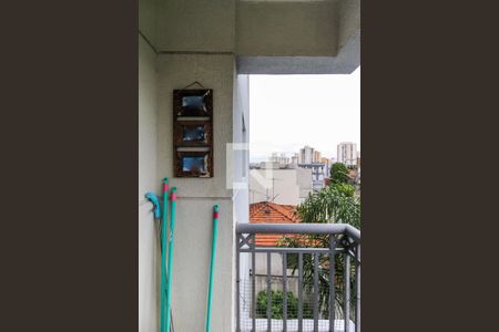 Varanda da Sala de apartamento à venda com 2 quartos, 52m² em Vila Bela, São Paulo