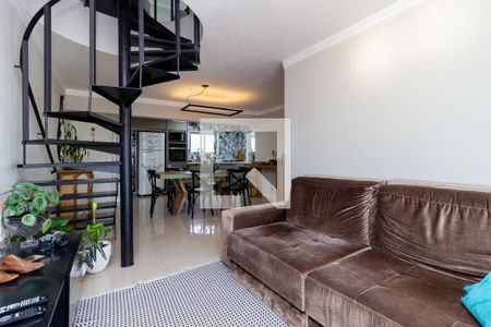 Sala de Estar de apartamento à venda com 3 quartos, 186m² em Belenzinho, São Paulo