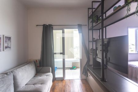 Sala de estar de apartamento para alugar com 1 quarto, 51m² em Rudge Ramos, São Bernardo do Campo