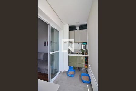 Varanda de apartamento para alugar com 1 quarto, 51m² em Rudge Ramos, São Bernardo do Campo