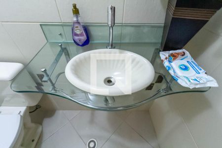 Lavabo de casa de condomínio para alugar com 3 quartos, 140m² em Demarchi, São Bernardo do Campo