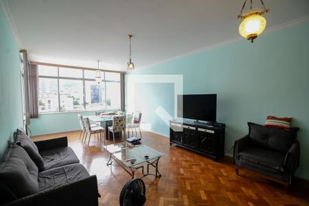 Sala de apartamento para alugar com 3 quartos, 102m² em Tijuca, Rio de Janeiro