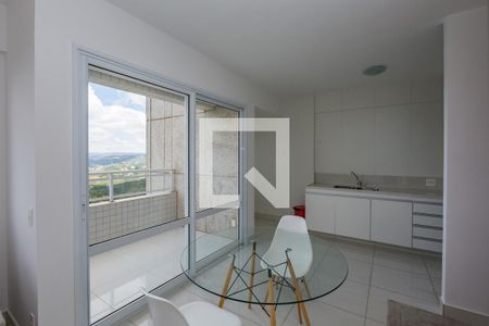 Sala  de apartamento à venda com 2 quartos, 78m² em Vila da Serra, Belo Horizonte