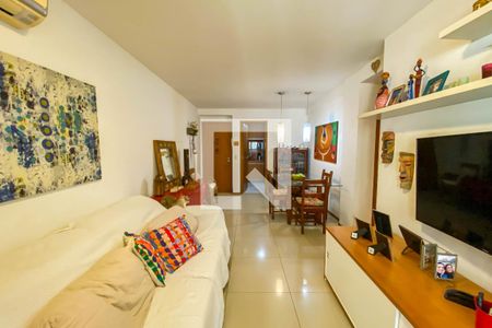 Sala de apartamento à venda com 3 quartos, 90m² em Jardim Botânico, Rio de Janeiro