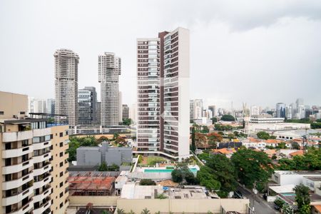 Varanda - Vista de apartamento à venda com 2 quartos, 69m² em Jardim das Acácias, São Paulo