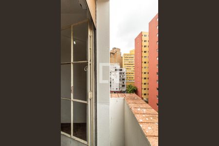 Varanda de kitnet/studio para alugar com 1 quarto, 38m² em Vila Buarque, São Paulo