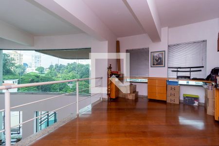 Mezanino - Sala de Estar de apartamento à venda com 4 quartos, 342m² em Parque da Mooca, São Paulo