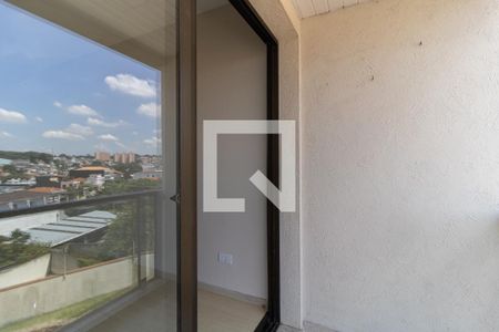 Varanda da Sala de apartamento à venda com 2 quartos, 58m² em Vila Santo Estéfano, São Paulo