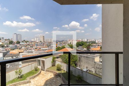 Varanda da Sala de apartamento à venda com 2 quartos, 58m² em Vila Santo Estéfano, São Paulo