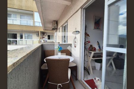 Varanda de apartamento para alugar com 2 quartos, 60m² em Recreio dos Bandeirantes, Rio de Janeiro