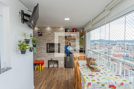 Varanda da Sala de apartamento para alugar com 2 quartos, 65m² em Vila Ester (zona Norte), São Paulo