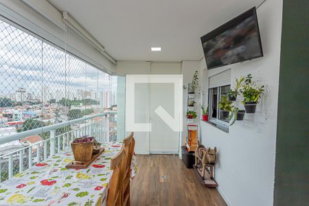 Varanda da Sala de apartamento para alugar com 2 quartos, 65m² em Vila Ester (zona Norte), São Paulo