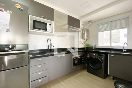 Sala/Cozinha/Área de Serviço de apartamento à venda com 2 quartos, 44m² em Presidente Altino, Osasco