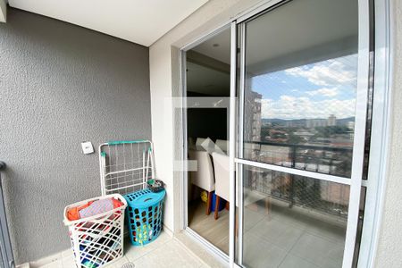 Varanda de apartamento à venda com 2 quartos, 44m² em Presidente Altino, Osasco