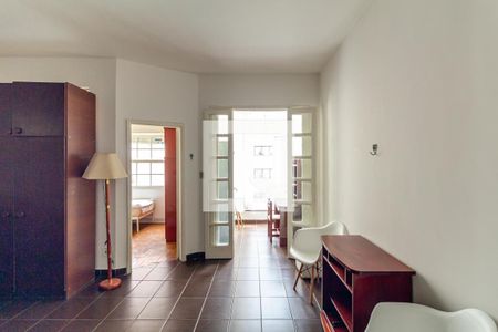 Sala de apartamento para alugar com 1 quarto, 64m² em Higienópolis, São Paulo