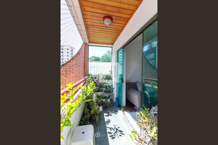 Varanda da Sala de apartamento à venda com 4 quartos, 127m² em Baeta Neves, São Bernardo do Campo