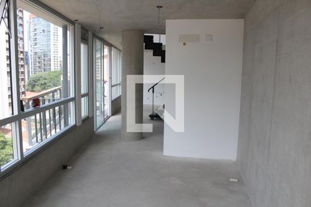 Sala de apartamento à venda com 2 quartos, 114m² em Vila Nova Conceição, São Paulo