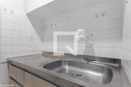 Cozinha studio de kitnet/studio à venda com 1 quarto, 26m² em Vila Indiana, São Paulo