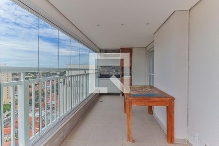 Varanda gourmet de apartamento para alugar com 3 quartos, 166m² em Conjunto Residencial Trinta E Um de Março, São José dos Campos