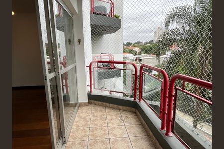 Sacada Sala de apartamento à venda com 3 quartos, 110m² em Mirandópolis, São Paulo