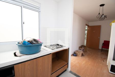 Cozinha de apartamento para alugar com 1 quarto, 42m² em Santos Dumont, São Leopoldo