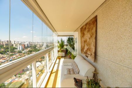Varanda da Sala de apartamento à venda com 3 quartos, 261m² em Vila Madalena, São Paulo
