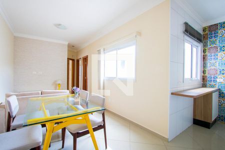 Sala de apartamento à venda com 1 quarto, 100m² em Jardim Paraiso, Santo André