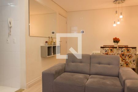 Sala de apartamento para alugar com 2 quartos, 54m² em Paulicéia, São Bernardo do Campo